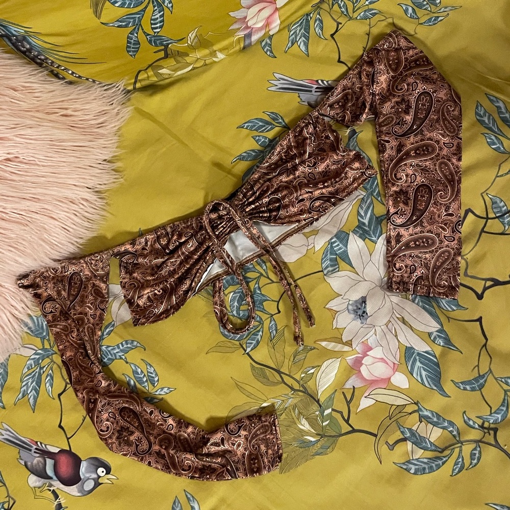 Paisley Brown Set (TOP) US 8